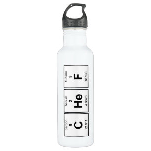 Kochs-periodische Tabelle Trinkflasche