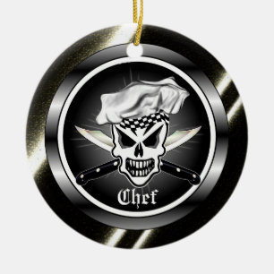 Kochs-Schädel-Verzierung Keramik Ornament