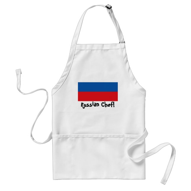 Kochs-Schürze Flagge der Russischen Föderation Schürze (Vorne)