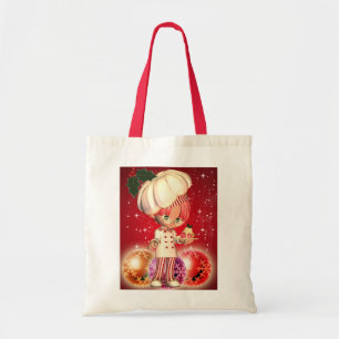 Kochs-Weihnachtstasche mit Flitter, Koch, Tragetasche