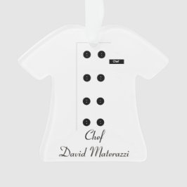 Kochs-Weihnachtsverzierung Ornament