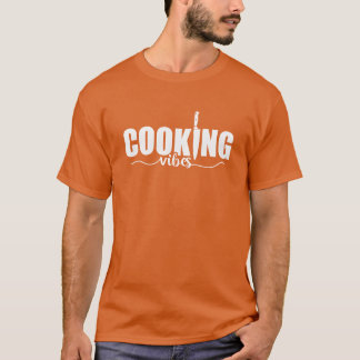 Kochvibes Chef Hobby Essen Küche Familie T-Shirt