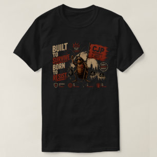 Kockroach Janta Partei - Gebaut um zu Überleben Gr T-Shirt