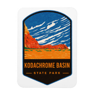 Kodachrome-Becken-Staat Park Magnet