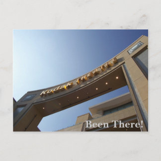 Kodak Theater Postkarte