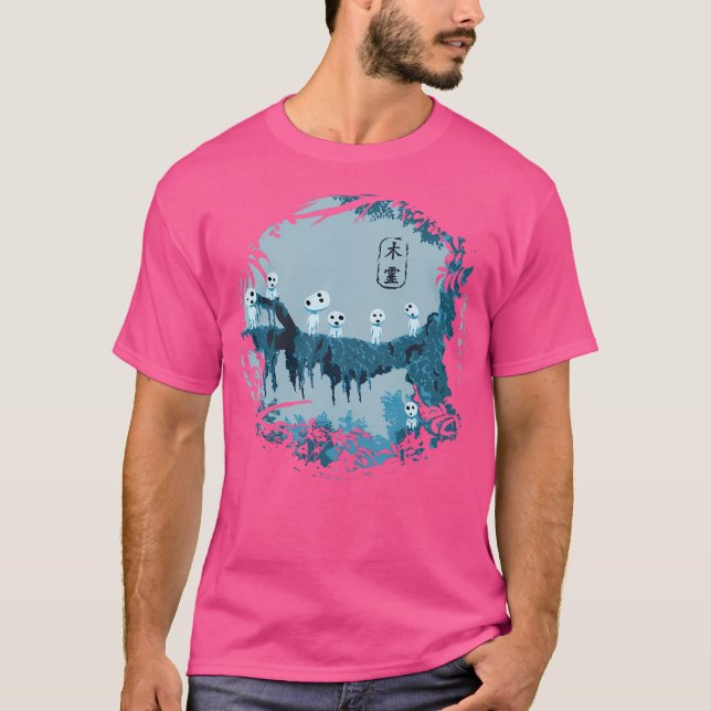 Kodama Studio Ghibli T-Shirt (Vorderseite)
