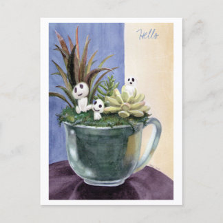 Kodamas bei Play Postkarte