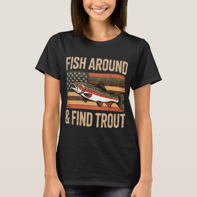 Köder FroggTown Flys Handcrafted Lures Fliege  T-Shirt (Vorderseite)