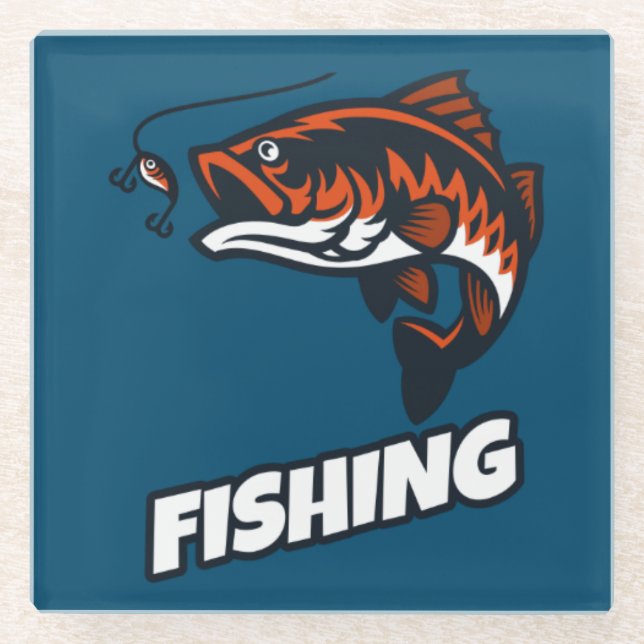 Köder Glasuntersetzer (Vorderseite)