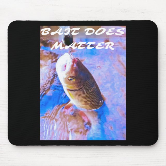 Köder klebt mousepad (Vorne)