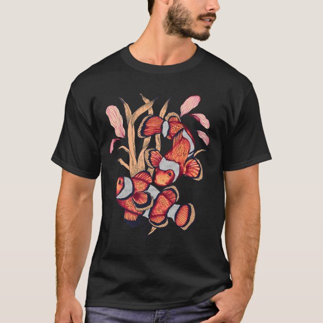 Köder zum klassischen Spoon-Fischfang - Rot-Weiß-S T-Shirt (Vorderseite)