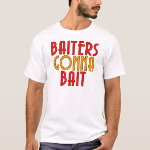 Köderer werden Köder lustiges Angler T-Shirt