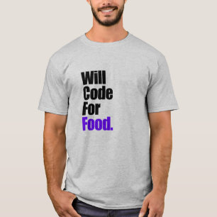 Kodex für den T - Shirt von Lebensmitteln