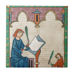 Kodex Manesse, 1300s Fliese