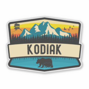 Kodiak, Alaska Aufkleber