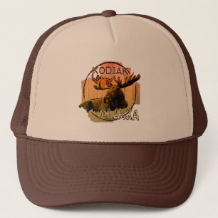 Kodiak Alaska-Orangenhut Truckerkappe