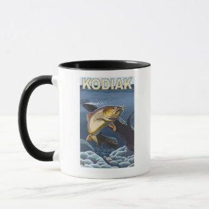 Kodiak, AlaskaCutthroat-Forelle Tasse