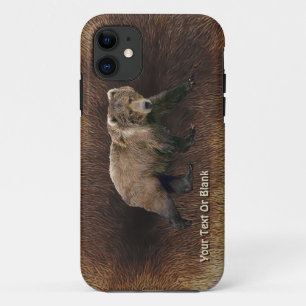 Kodiak-Bär auf Kariou-Fur Case-Mate iPhone Hülle