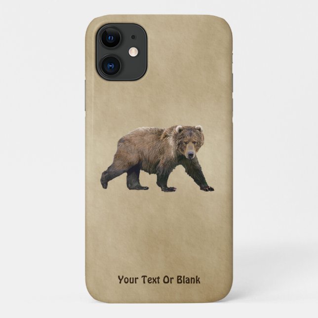 Kodiak Bear Case-Mate iPhone Hülle (Rückseite)