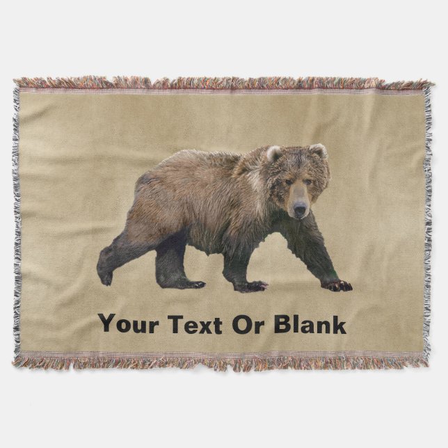 Kodiak Bear Decke (Vorderseite)