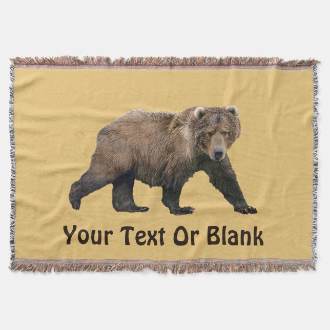 Kodiak Bear Decke (Vorderseite)