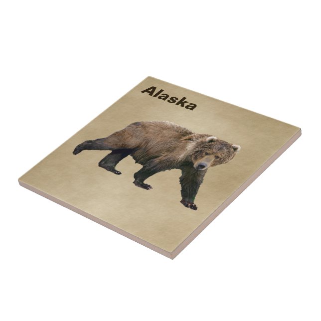 Kodiak Bear Fliese (Seite)