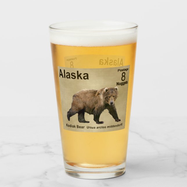 Kodiak Bear Glas (Vorne (Gefüllt))