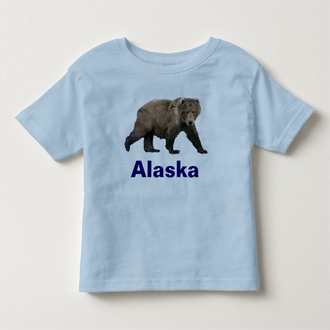 Kodiak Bear Kleinkind T-shirt (Vorderseite)
