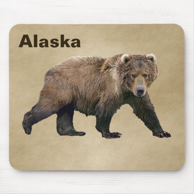 Kodiak Bear Mousepad (Vorne)