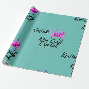 Kodiak Crab Hauptstadt Geschenkpapier
