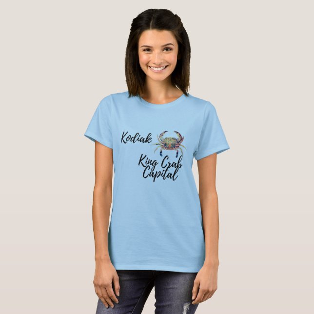 Kodiak Crab Hauptstadt T-Shirt (Vorne ganz)
