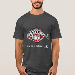 Kodiak Island Alaska Ureinwohner T-Shirt