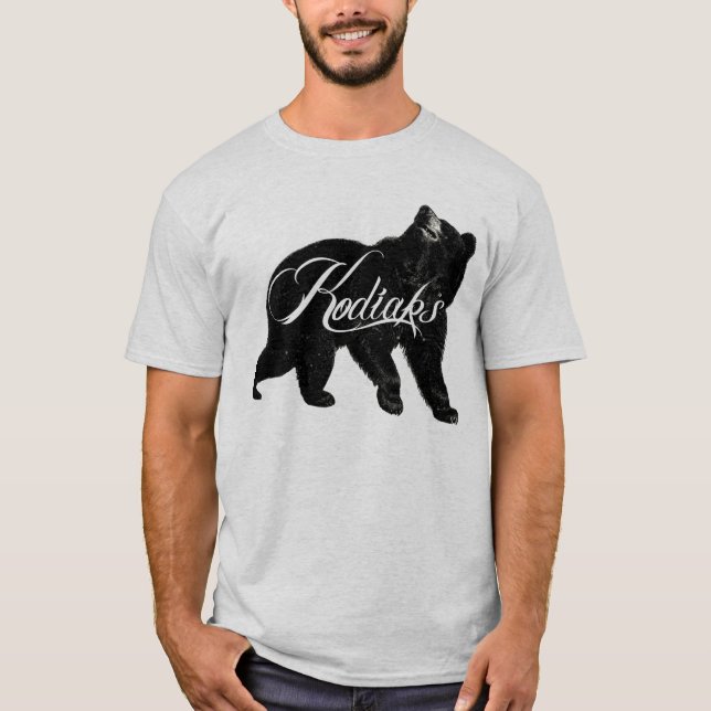 Kodiaks-Logo-Bär T-Shirt (Vorderseite)