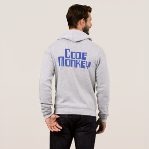 Kodieren Sie AffeHoodie (backprint) Hoodie