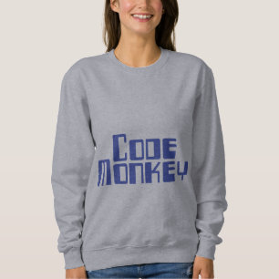 Kodieren Sie Affen Sweatshirt
