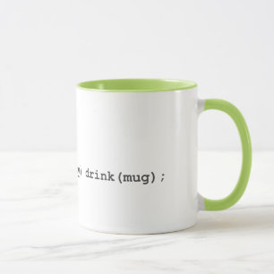 Kodierte Anweisungen - Tee Tasse