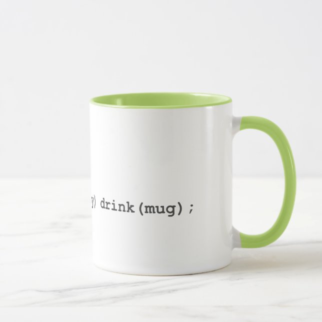 Kodierte Anweisungen - Tee Tasse (Rechts)