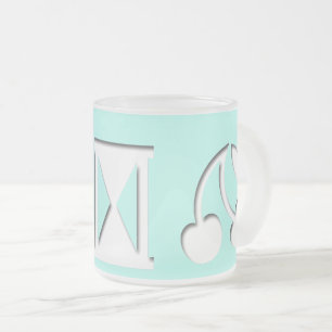 Kodierte Meldung? Mattierte Tasse
