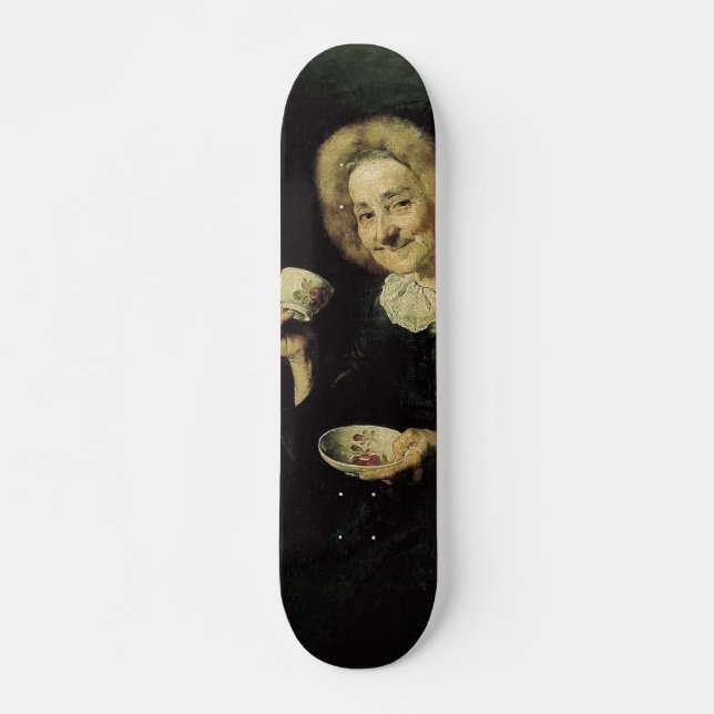 Kofetarica Kaffee Drinker Malerei Skateboard (Vorne)