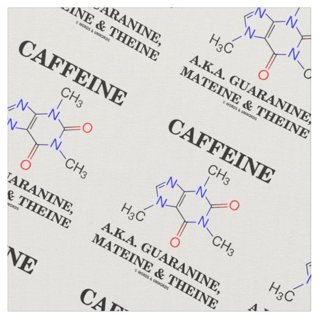 Koffein ALIAS Guaranine Mateine Theine Stoff (Nahaufnahme)
