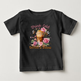 Koffein & Blüten: Icced Coffee Delight Baby T-shirt