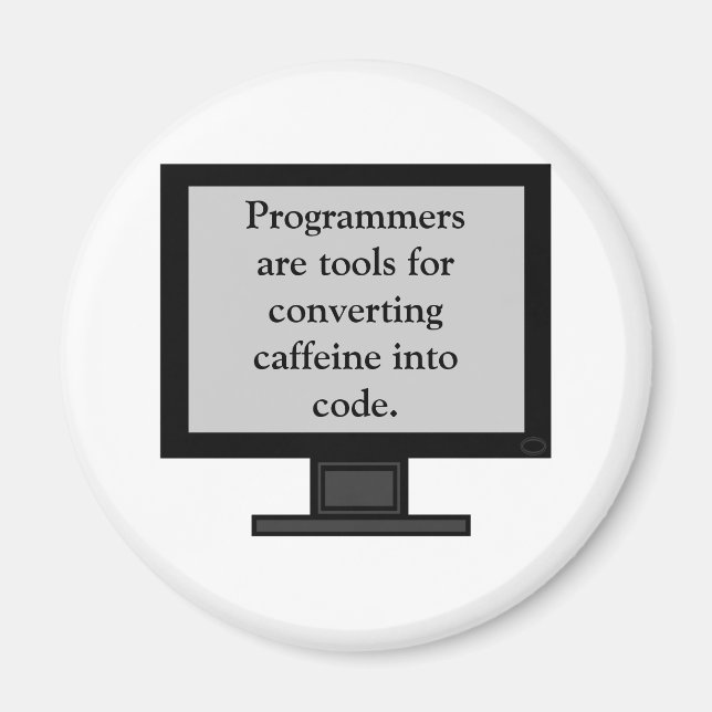 Koffein in Code Magnet (Vorne)
