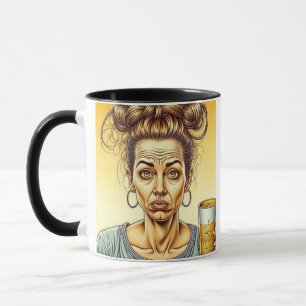 Koffein ist gut, Bier ist besser Tasse
