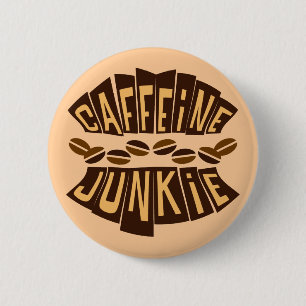 KOFFEIN-JUNKIE BUTTON