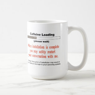 Koffein-Laden-Tasse Kaffeetasse