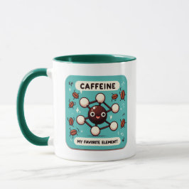 Koffein: Mein Lieblingselement! Tasse