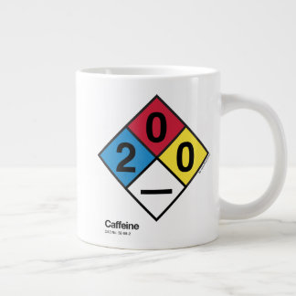 Koffein - NFPA-Sicherheitssiegel Jumbo-Tasse