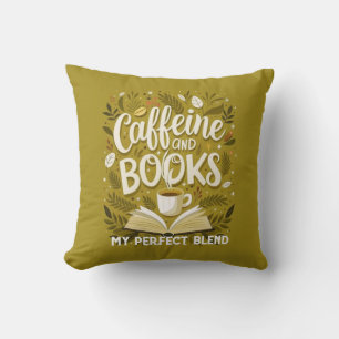 Koffein und Bücher: meine perfekte Mischung, Kalli Kissen