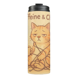 Koffein und Choas-Thermische Tumoren Thermosbecher