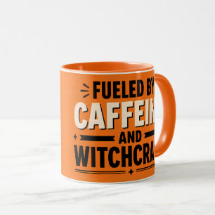 Koffein und Hexerei Halloween-Lehrer-Kaffee Tasse